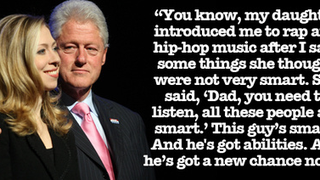 Bill Clinton Weighs In On Lil Wayne's Release From Prison